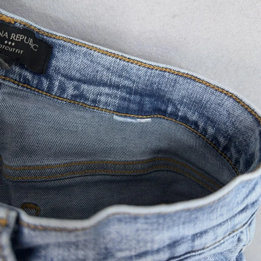 Banana Republic Jeans Womens 30/10 Light Blue Bootcut Denim Stretch Casual - Picture 5 of 15